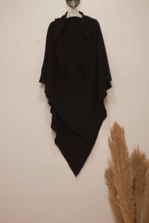 Maison Premium French Khimar - Black - Image 4