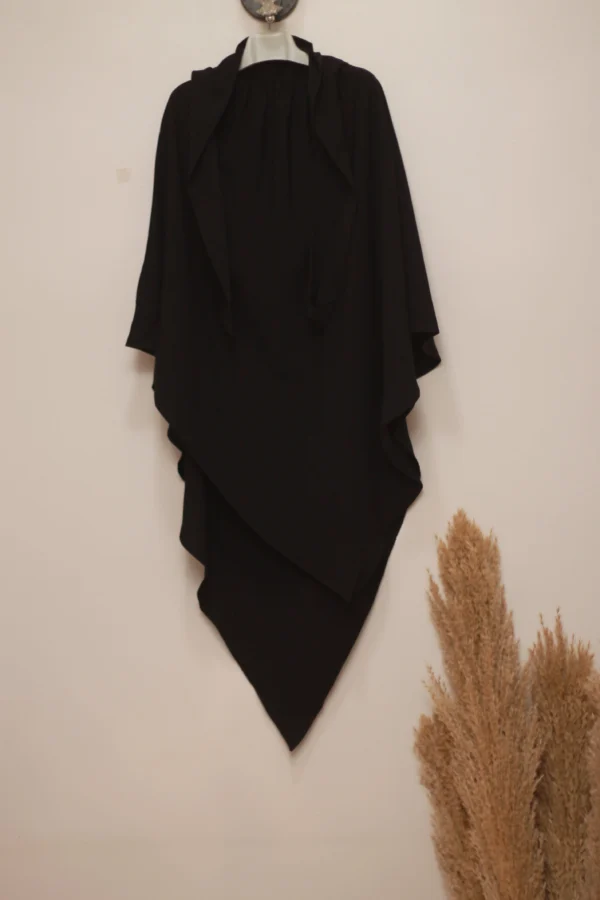 Maison Premium French Khimar - Black - Image 5
