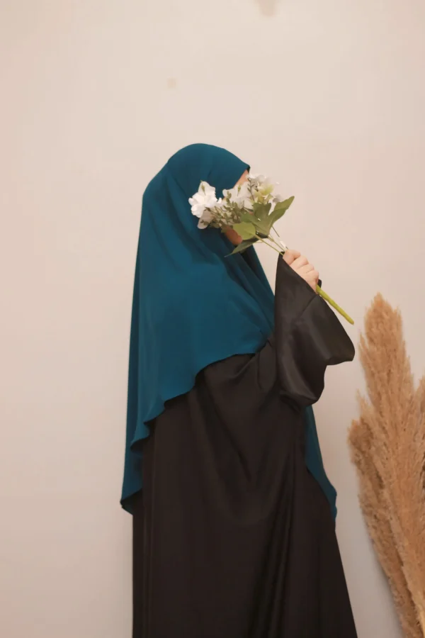 Maison Premium French Khimar - Dark Blue - Image 4