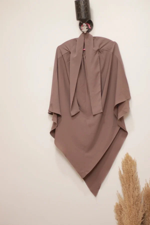 Maison Premium French Khimar - Silver Grey - Image 2