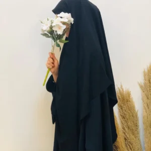 Maison Premium French Khimar - Black