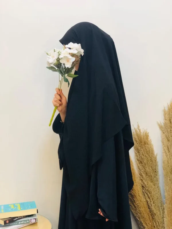 Maison Premium French Khimar - Black
