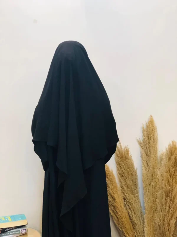 Maison Premium French Khimar - Black - Image 3