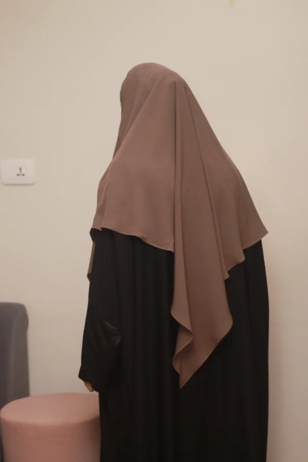 Maison Premium French Khimar - Silver Grey